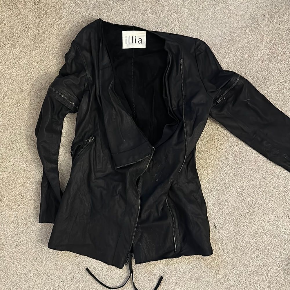 Illia Small Leather Vintage Jacket